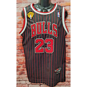 Chicago Bulls Jordan #23 The Finals Jersey Nike Team Flight Mens Size 46